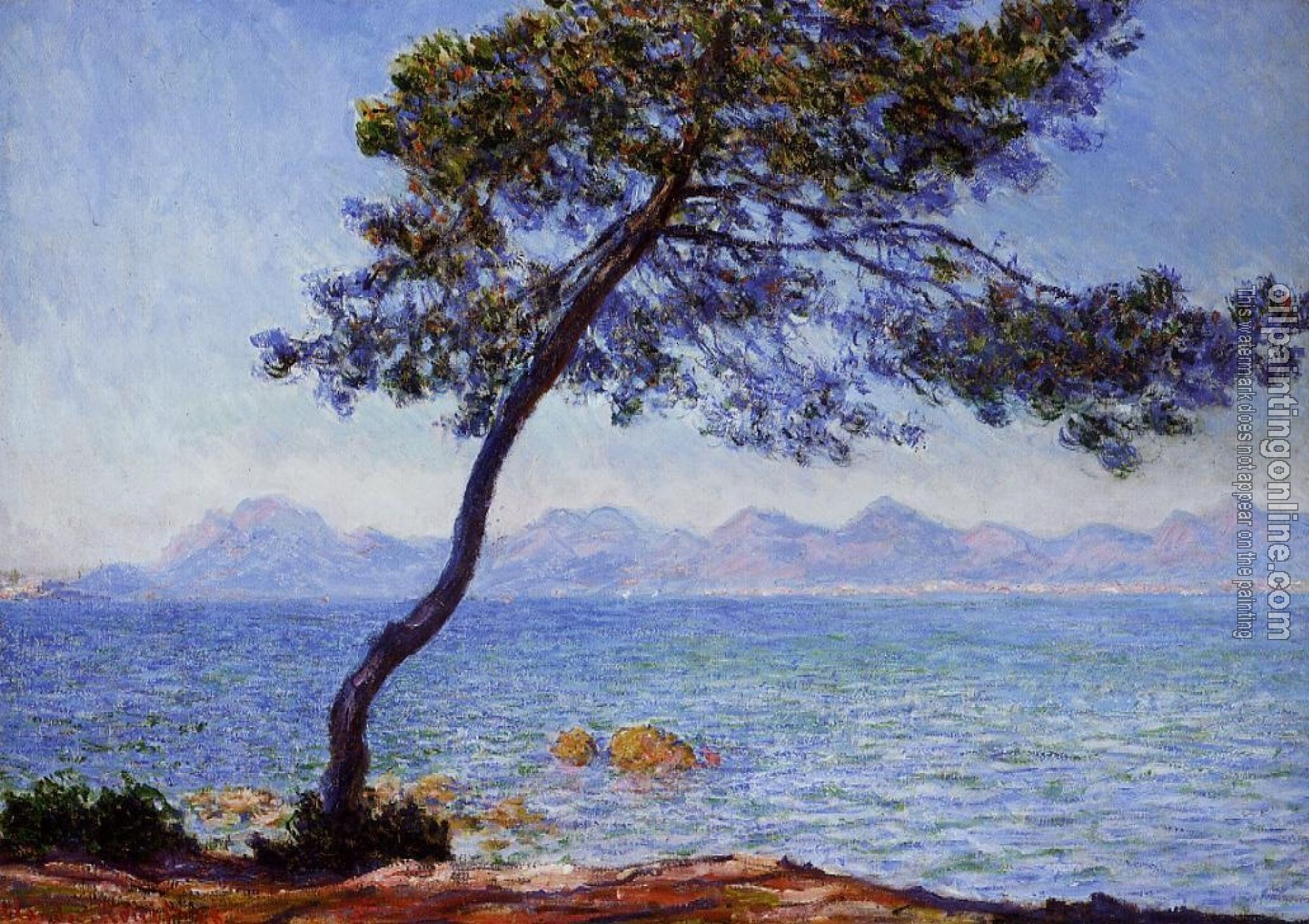 Monet, Claude Oscar - The Esterel Mountains